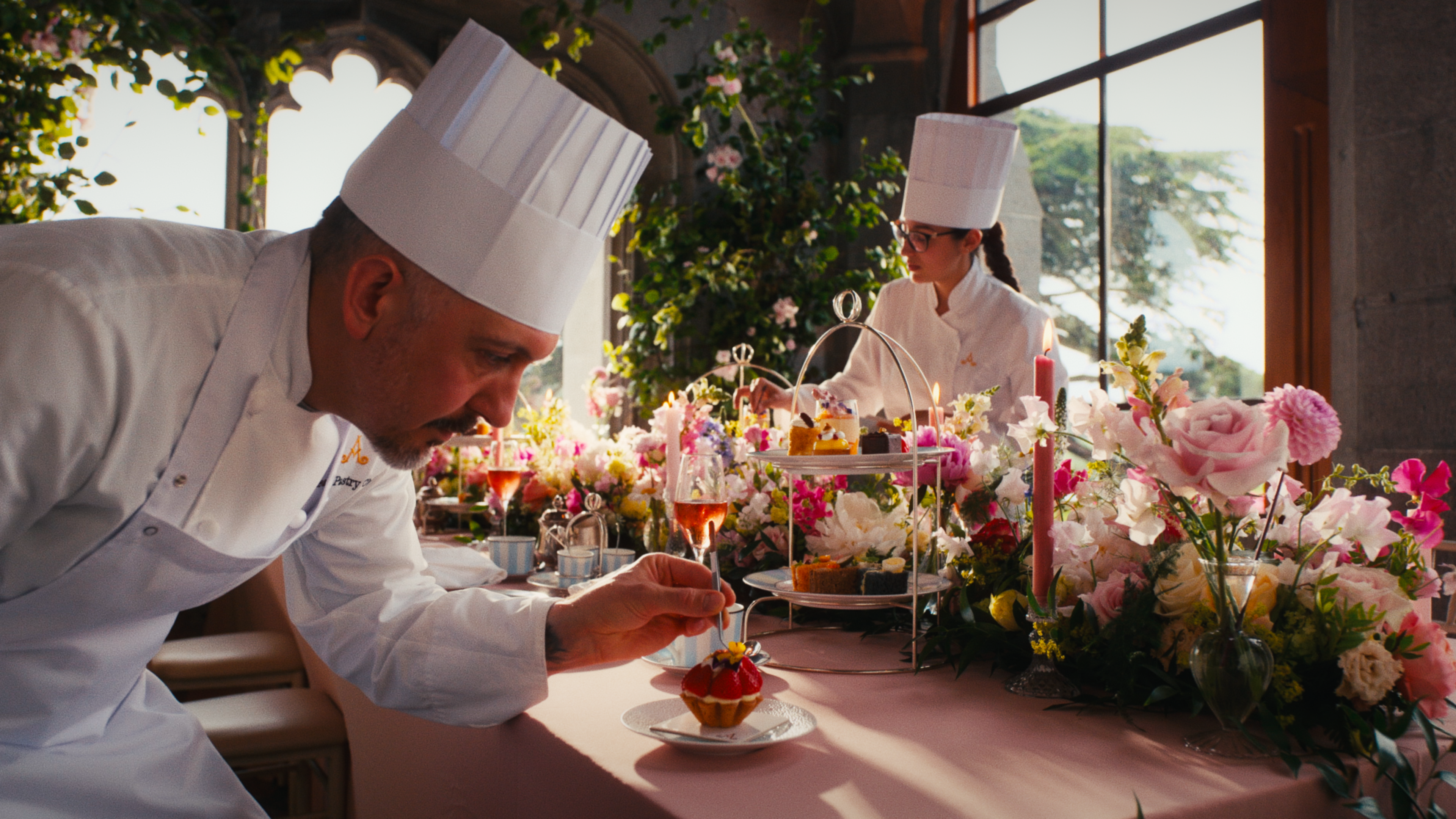 Adare Manor pastry kitchen