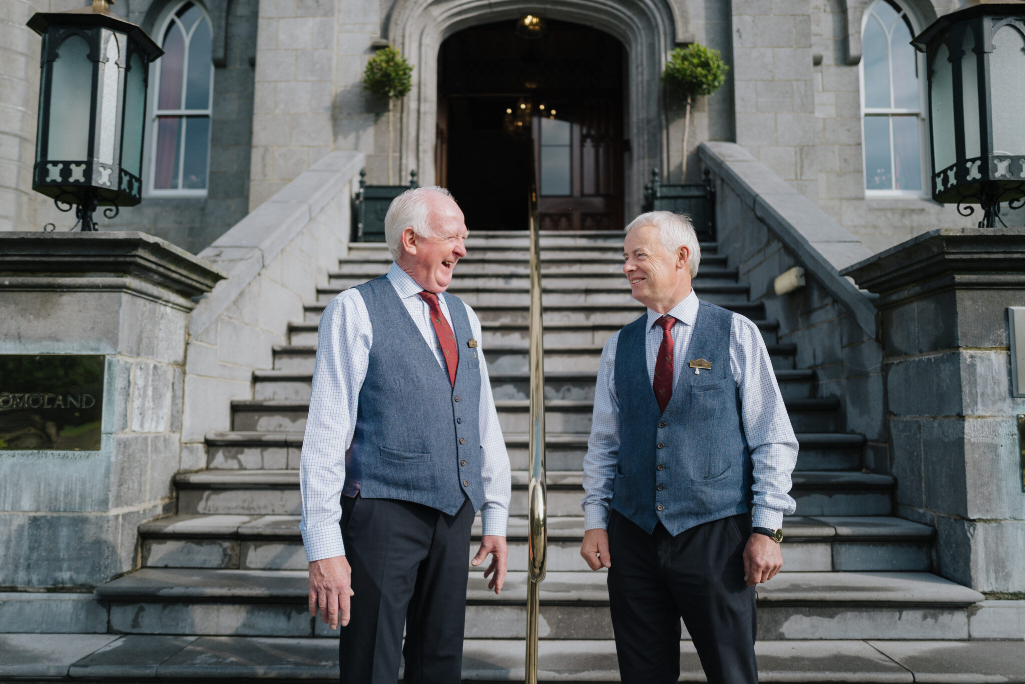 The two Dromoland Castle porters featured in Overheard: Porters